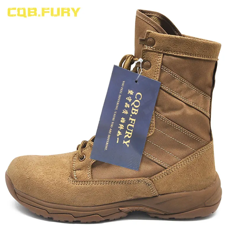 CQB.FURY 8 дюймов зимние коричневые мужские армейские ботинки тактические из