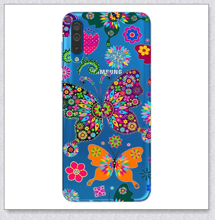 044 ТПУ чехол для samsung Galaxy A50 6," Мягкий силиконовый чехол для Galaxy A50 чехол для samsung A 50 505 A505F задняя крышка бампер - Цвет: 044