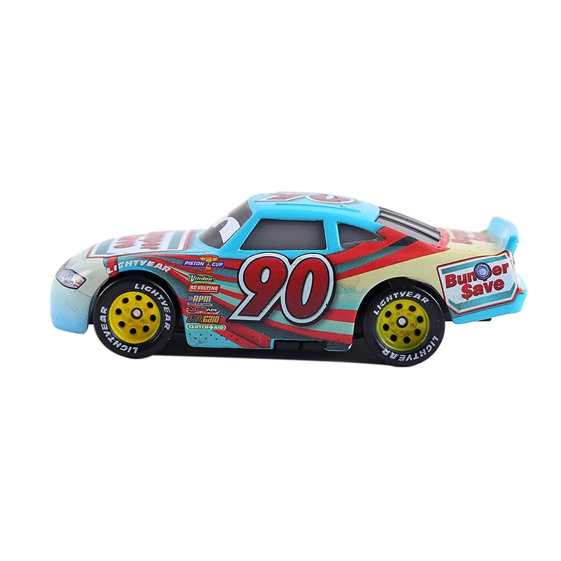 Disney Pixar Sedan 3 Lightning McQueen Jackson Storm No. 90 автомобильный 1:55 литой металлический сплав