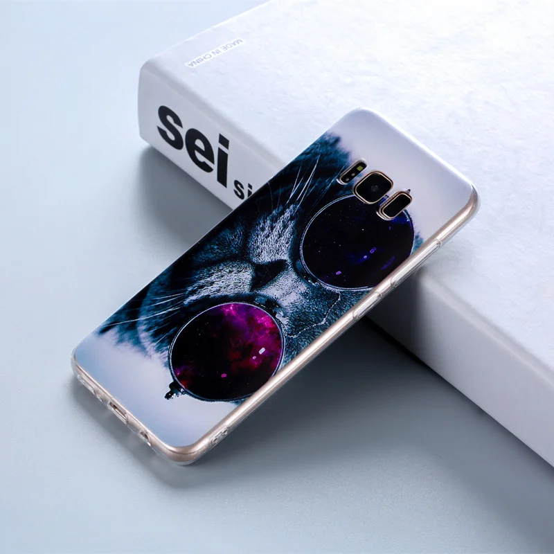 DS-LOVEHUI узор чехол для телефона samsung Galaxy A5 A3 J5 2015 2016 2017 S9 S8 S7 S6 край J2 премьер-чехол из