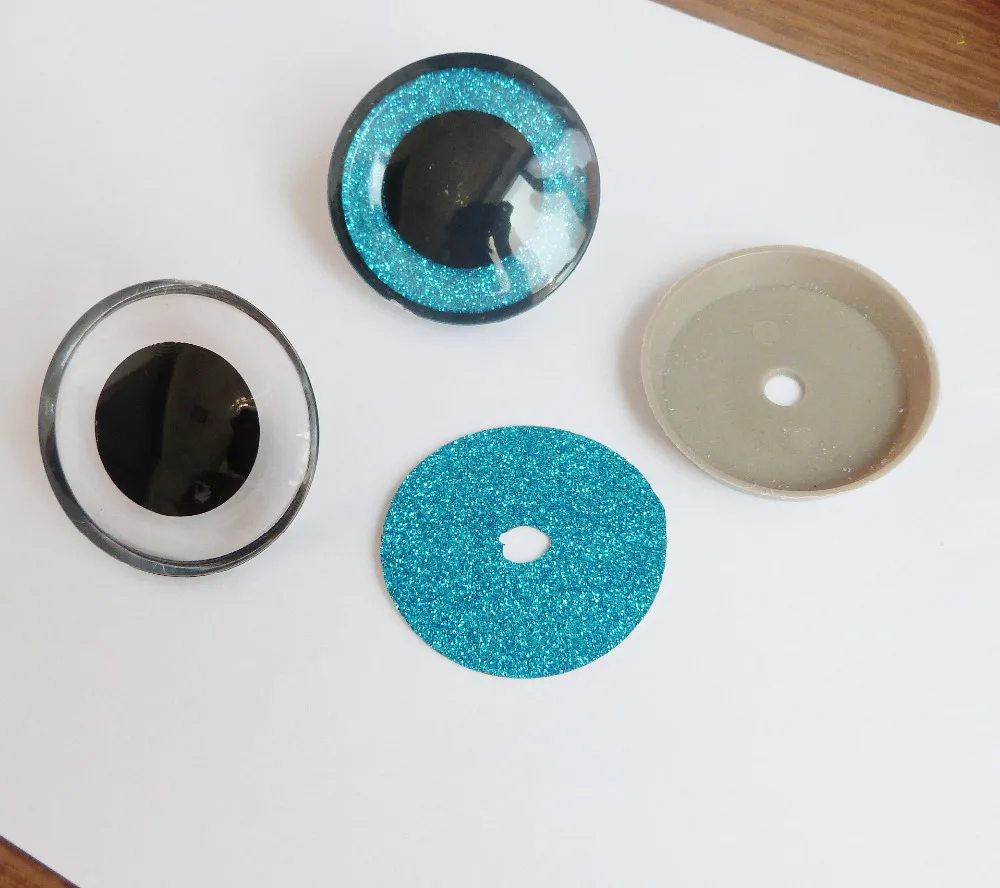 10 шт./лот большой размер 50 мм прозрачный пластиковый безопасный трапециевидный