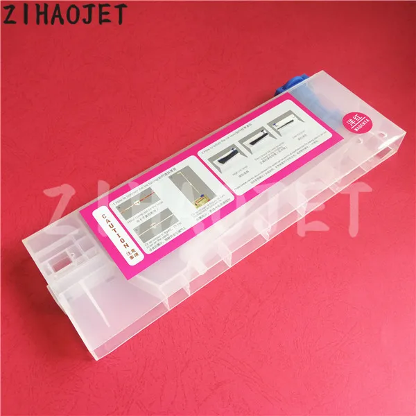 Пластиковый чернильный картридж для Широкоформатного Принтера 220 мл CMYK