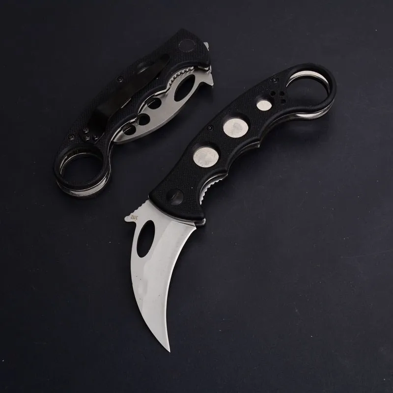 New Karambit Folding Knife 440c Blade G10 handle Combat Pocket Outdoor Camping Hunting EDC Tools Survival Tactical knives | Инструменты