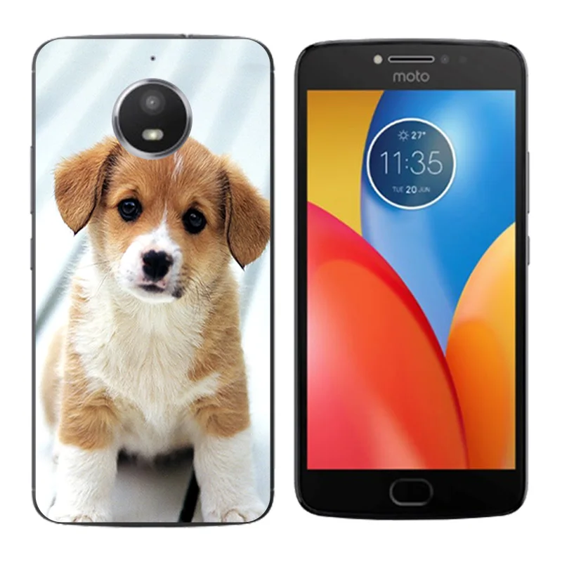 Для Motorola Moto E4 Plus 5 дюймов защитный чехол для телефона прозрачный из ТПУ (4th Gen.)