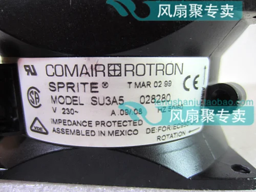 Оригинальный COMAIR ROTRON SU3A5 230V 8 см 8042 80*80*42 мм вентилятор охлаждения переменного тока