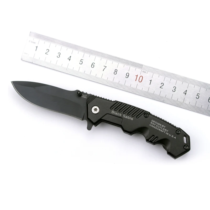 CS COLD стальной складной нож черный заточенный Karambit тактический карманный для