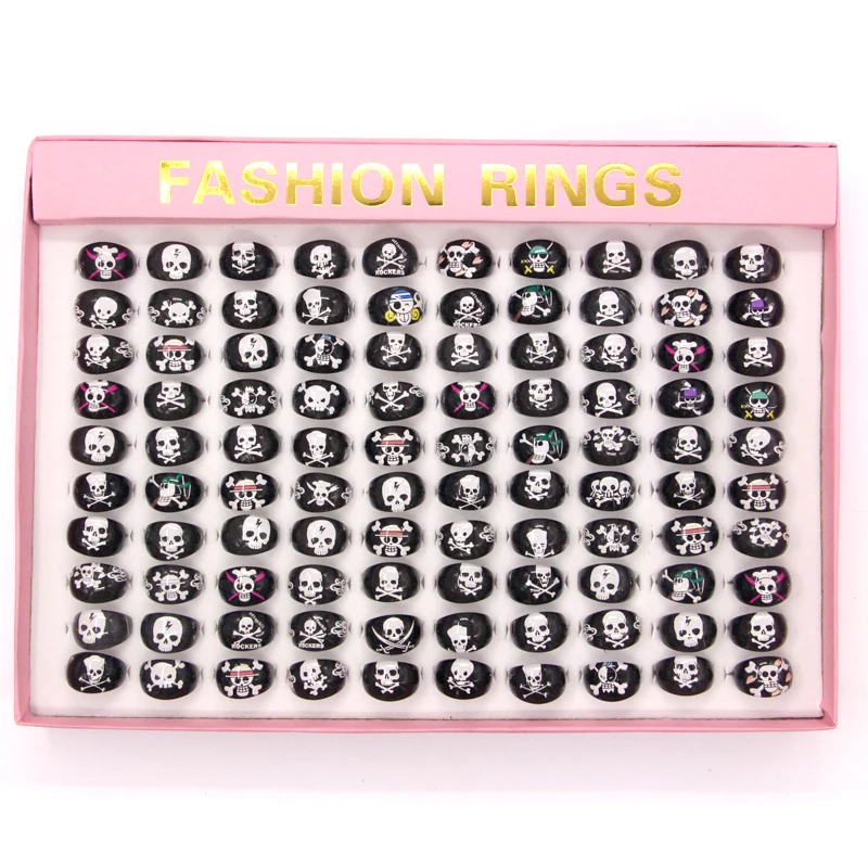 Оптовая продажа ювелирное изделие аксессуары 100 шт. смешанные партии мультяшная