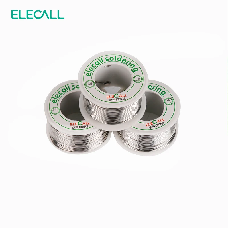 ELECALL Новое поступление 41SN чистая Оловянная 0 8 мм 75 г Оловянно-свинцовая