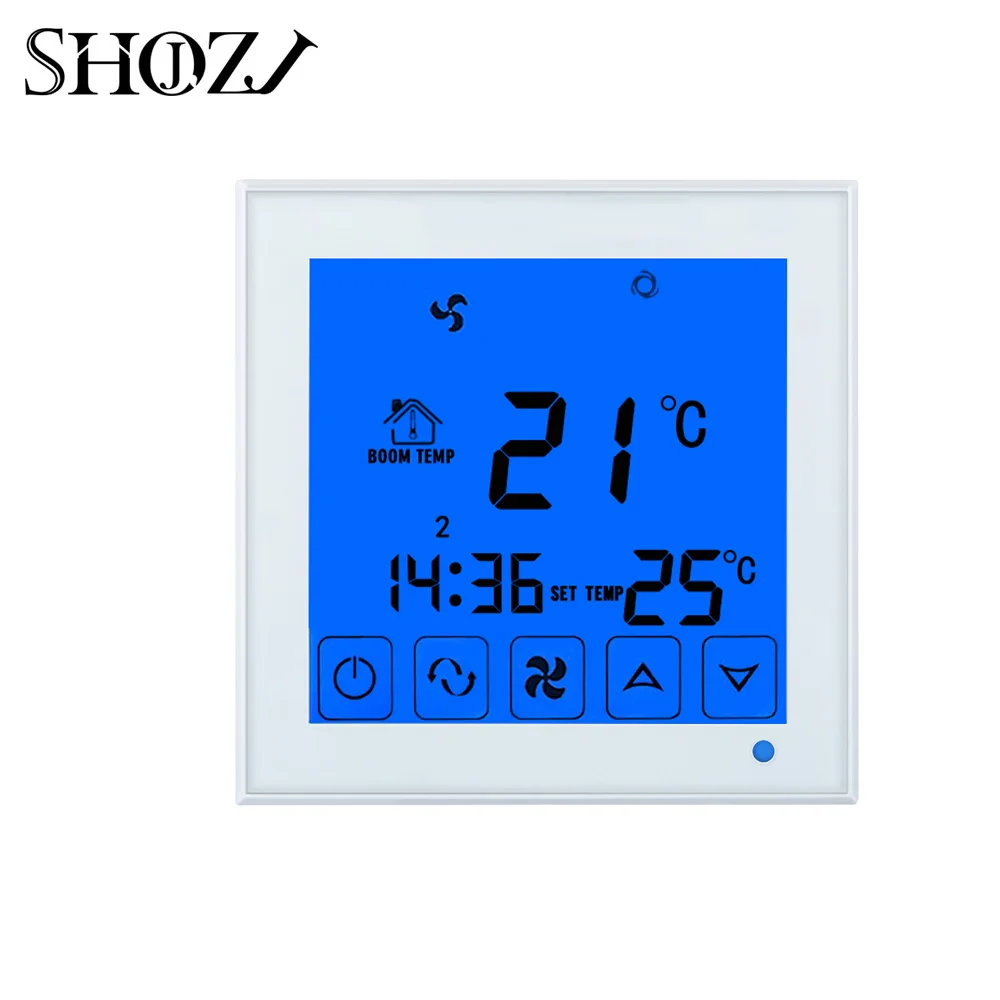 

Умный термостат с Wi-Fi 2p 4p, центральный кондиционер для охлаждения, контроллер температуры в помещении