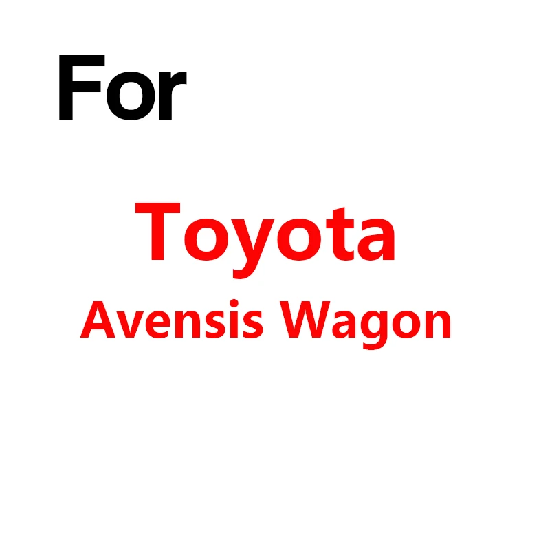 For Avensis Wagon Buildreamen2 чехол для автомобиля Защита от солнца, дождя, снега водонепроницаемый чехол подходит для Toyota Crown Camry Land Cruiser Avensis Mark X Fortuner - Название цвета: For Avensis Wagon