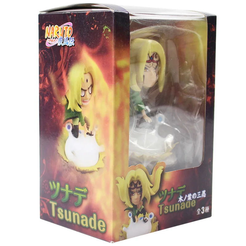 B in Box Наруто Фигурки Джирайя Цунаде орочимару модель игрушки Аниме подарок на день рождения для детей - Цвет: B in Box