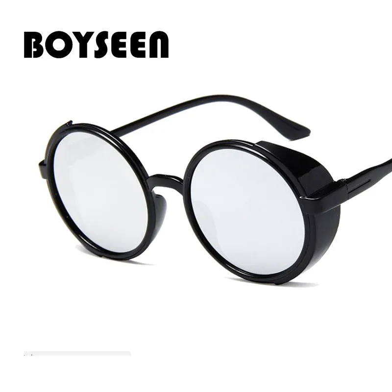 BOYSEEN 2018 новые модные мужские солнцезащитные очки винтажные зеркальные в стиле