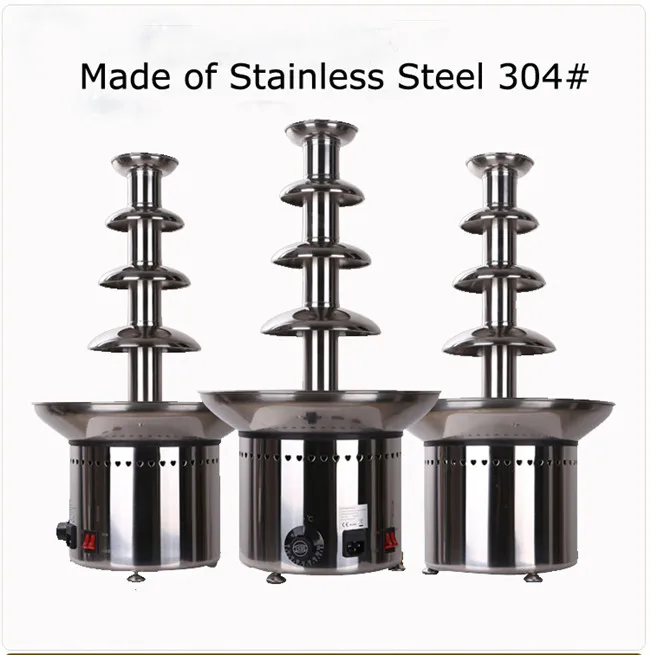 

High Quality Commercial Stainless Steel Electric Chocolate Fountain Machine ZF