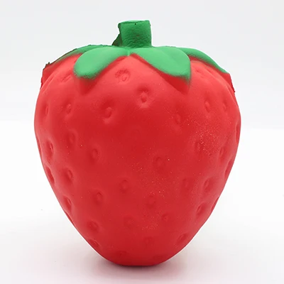 8cm Strawberry Kocozo мягкий при нажатии игрушка oyuncak сжимающиеся болотного цвета антистрессовый Забавный гаджет 5 шт. средний мини мягкий мягкое хлебное брелок-игрушка - Цвет: 8cm Strawberry