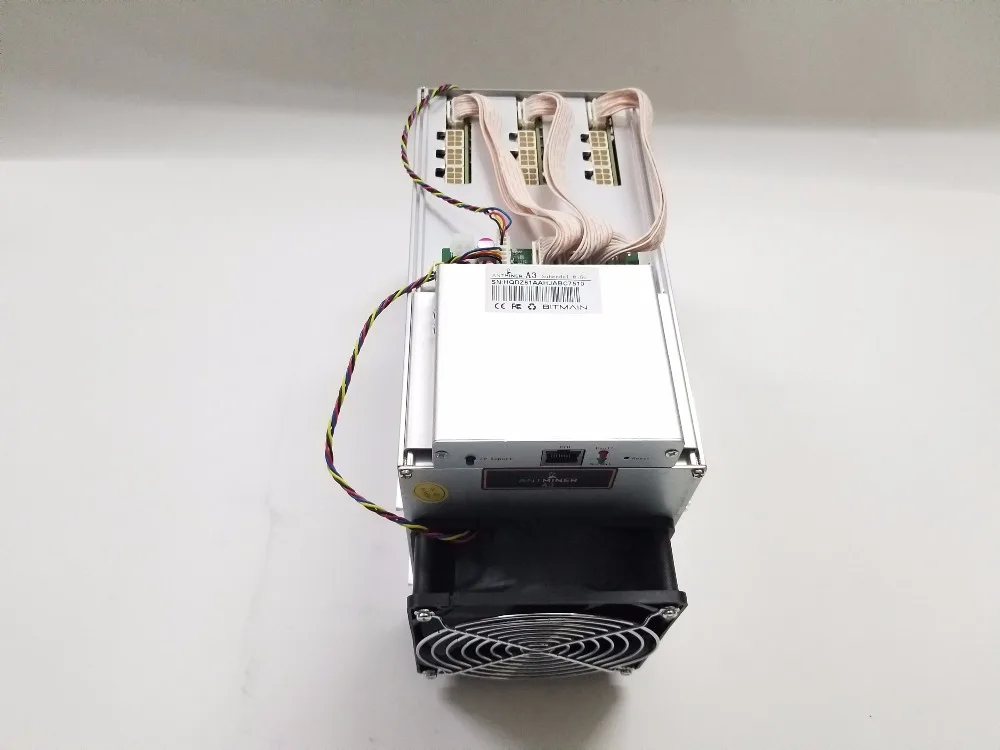 Б/у Майнер BlackBerry (2b) SCC XSC ASIC Antminer A3 815GH/s (1275 Вт на стене) без блока питания от Bitmain