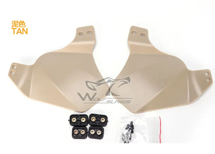 Тактический захлопывающийся Чехол-Броня Быстрый Шлем рельсовый 2 Боковая крышка уха Защитите страйкбола для крепления на шлеме