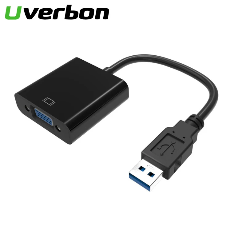 USB 3,0 to VGA Мульти дисплейный адаптер конвертер внешняя видеокарта для Win XP/7/8 с высокой скоростью работы dvd-плеер таблетки кабель видеографической матрицы