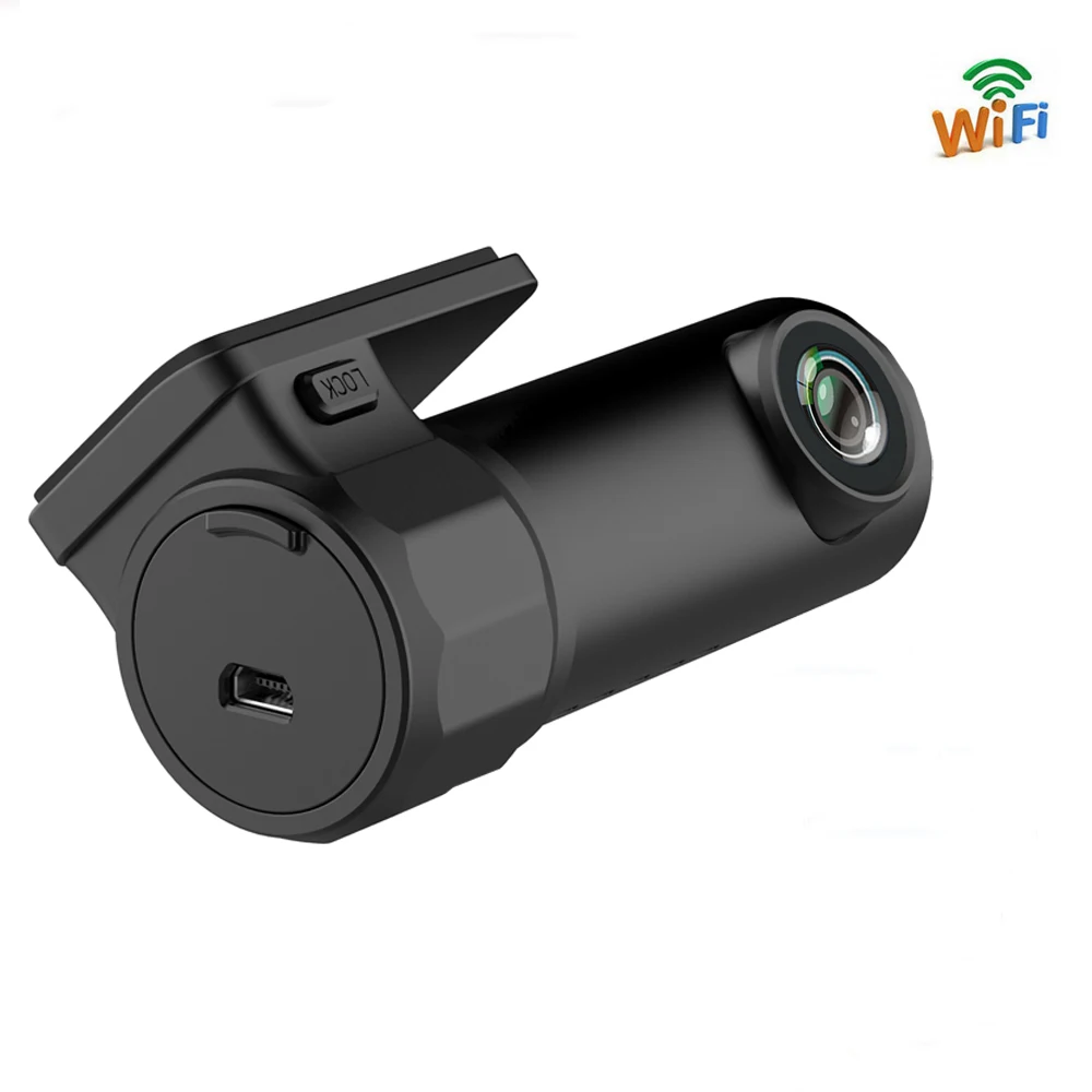 Автомобильный видеорегистратор Wi-Fi камера беспроводной мониторинг Full Hd1080p