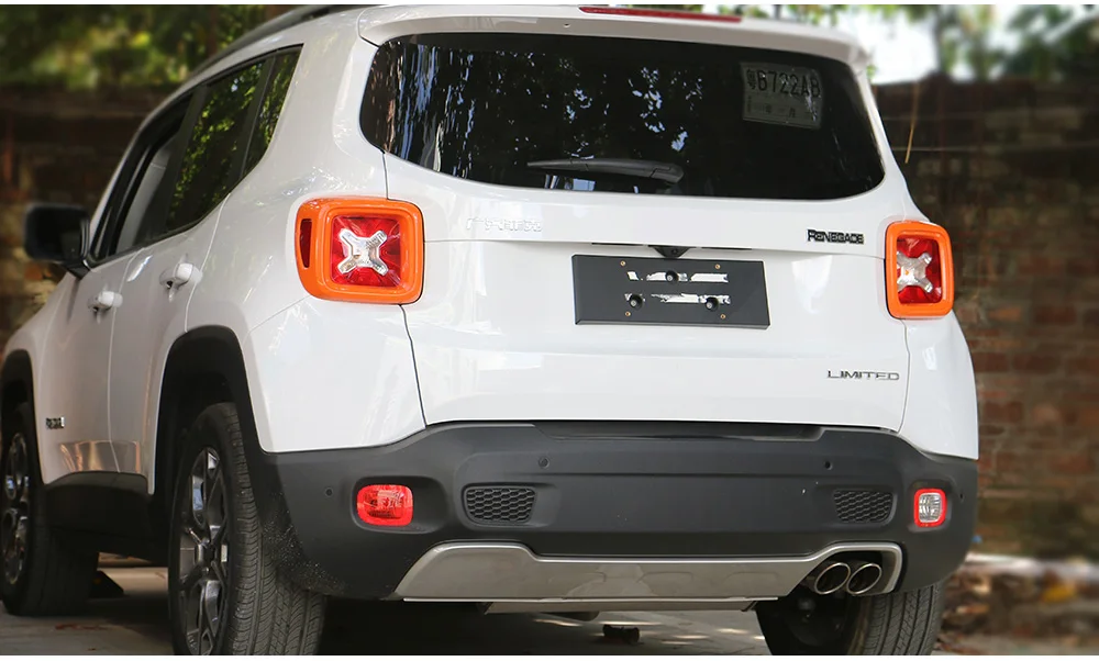 MOPAI Автомобильный задний светильник, декоративная накладка для Jeep Renegade-, внешние аксессуары, наклейки для автомобиля