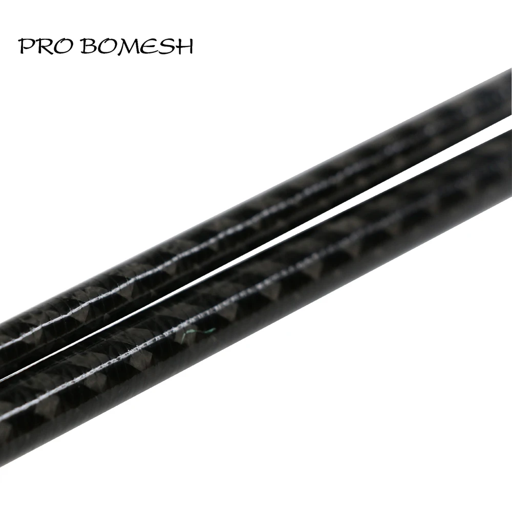 Pro Bomesh, 2 комплекта, 2,1 м, UL, Экстра быстрый, 2 секции, рентгеновский обмоток, углеродное волокно, стержень, заготовка, Ajing, заготовка, сделай сам, материал удочки