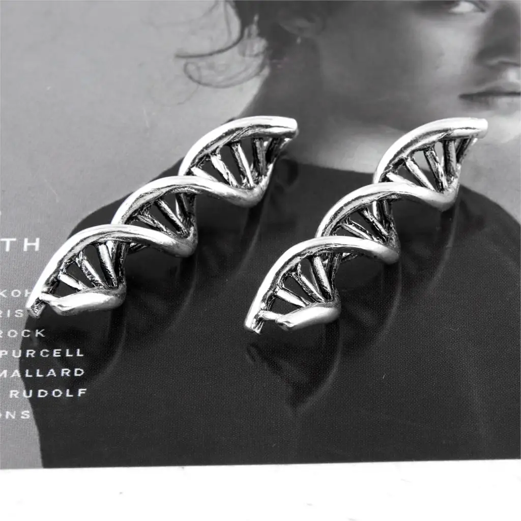 20 шт. серебряного цвета 42x9 мм химические молекулы подвески дофамин кулон