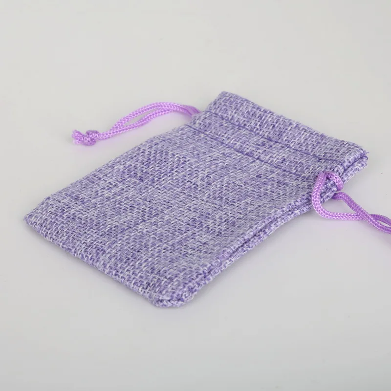7X9CM 5 шт. высокое качество Винтаж натуральный в декорированном мешковиной горшке