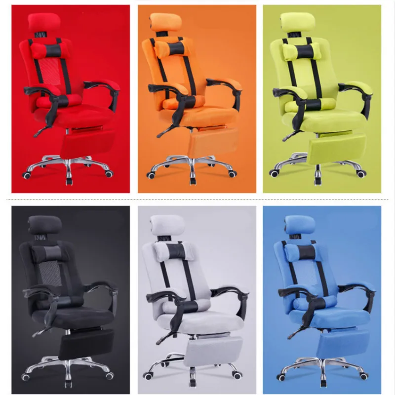 Компьютерное кресло для дома эргономичные подъемные поворотные кресла сетчатый