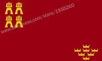 flag of murcia 3 x 5 ft 90 x 150 cm spain provincial flags banners