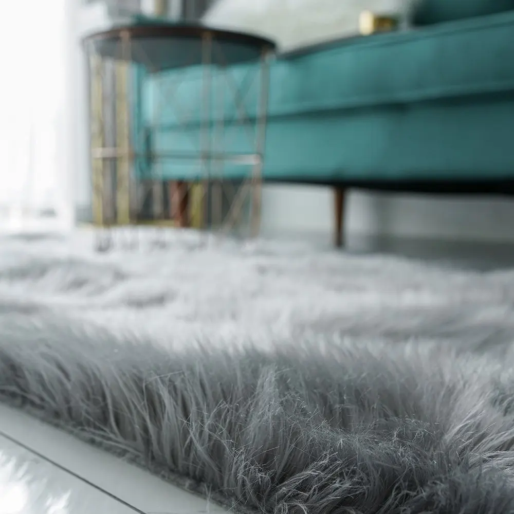 Большой размер длинный мех очень мягкий ковер длиной 2 м для гостиной на диване |