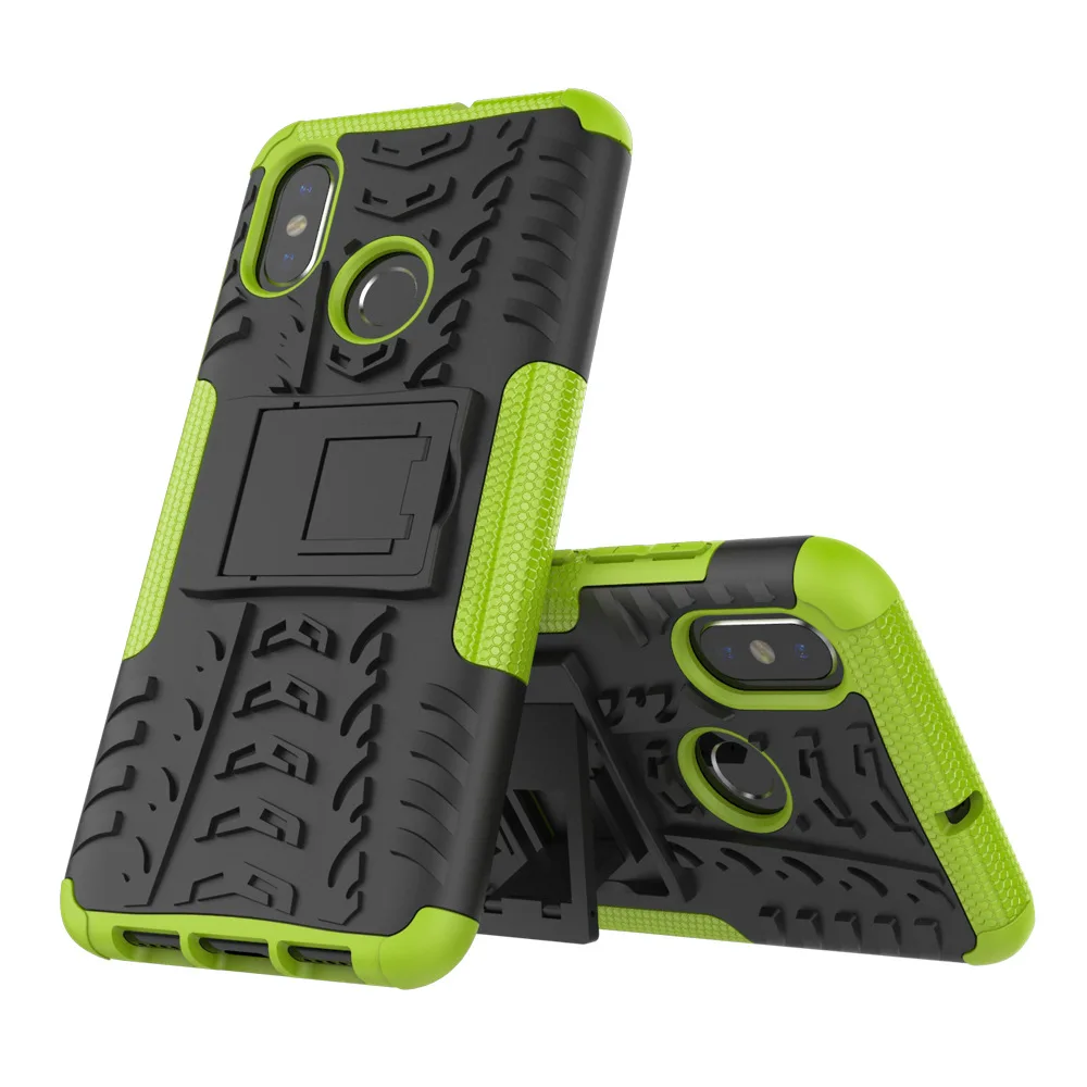 For Xiaomi Mi8 6.21'' Case Luxury Hybrid TPU Silicone + Hard Phone Stand Mi 8 Cover Back Skin Bag Capa | Мобильные телефоны
