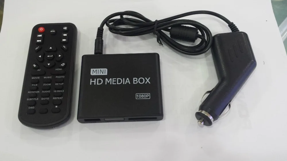 REDAMIGO автомобильный Full HD 1080P Мини медиаплеер для автомобиля центр HDD U диск мультимедийный плеер медиабокс с HDMI AV USB SD/MMC K7+ C