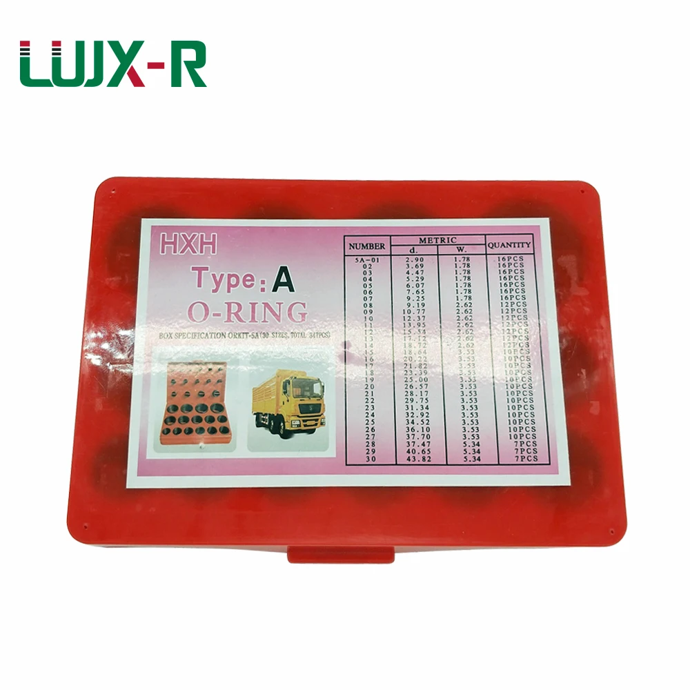 LUJX-R 30 Размер 347 шт резиновое уплотнительное кольцо набор Метрическая шайба