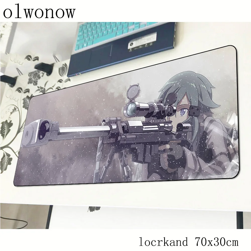 Sword Art Online Коврик Для Мыши Компьютерный красочный геймерский коврик для мыши 70x30 см padmouse sao Коврик Для Мыши Эргономичный гаджет офисный стол коврики