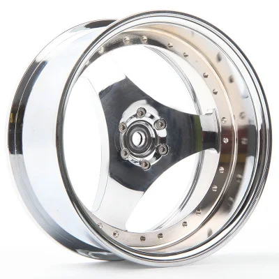 3.2 Inch Silver 4 шт. D1RC Горячая Треугольные алюминиевые 3,2 дюйма Beadlock Колесные диски для Traxxas TRX-4 TRX4 RC4WD Axial SCX10-серебро - Цвет: 3.2 Inch Silver