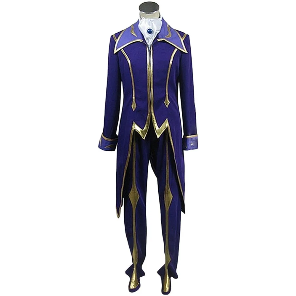 Code Geass: Lelouch Восстания нулевой Косплэй костюм, полный набор