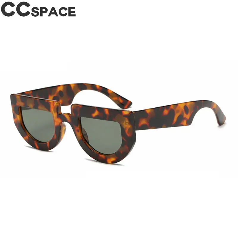 leopard green Кошачий глаз ретро солнцезащитные очки для мужчин и женщин стимпанк Оттенки UV400 Винтажные Брендовые очки Oculos 47605 - Цвет линз: leopard green