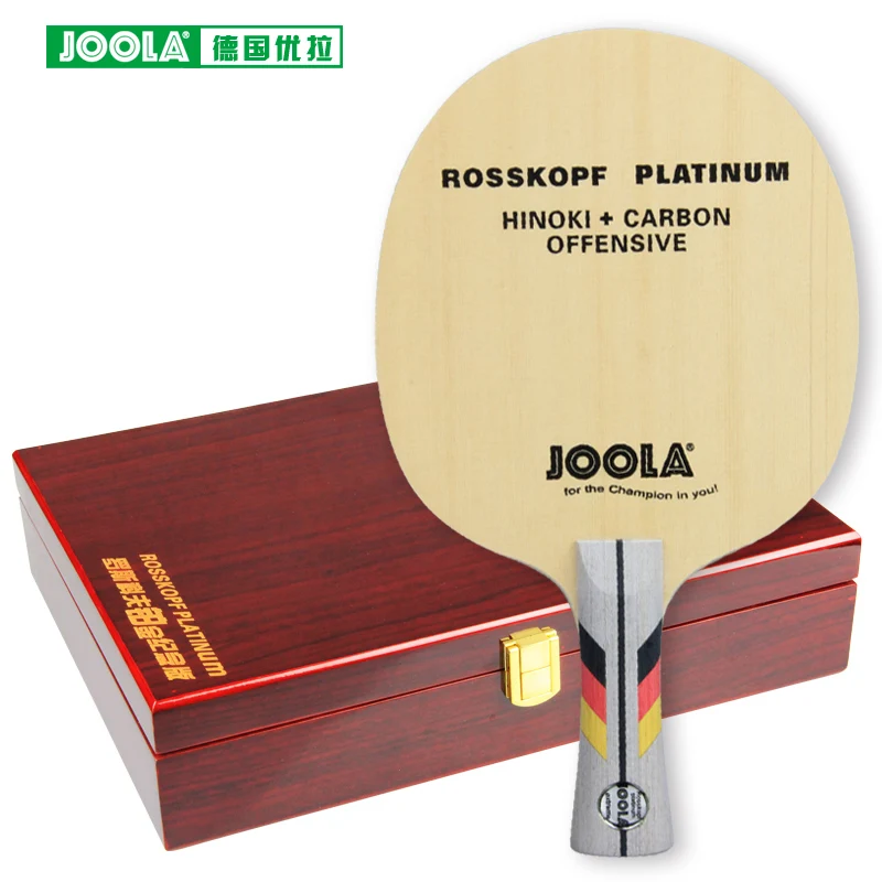 Joola ROSSKOPF Platinum (5 слоев HINOKI + Premium Carbon offency) лезвие для настольного тенниса с