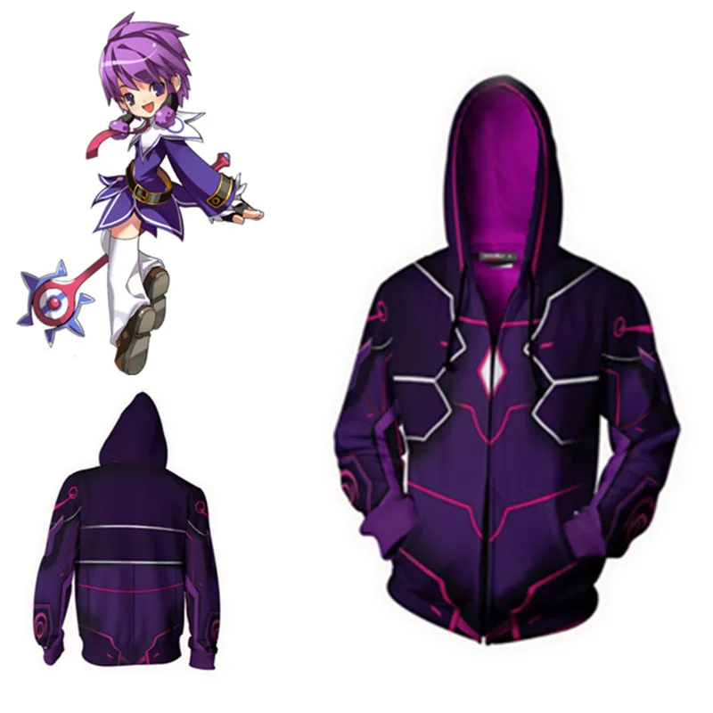 Толстовки с капюшоном ELSWORD Aisha толстовки для косплея мужчин и женщин модная