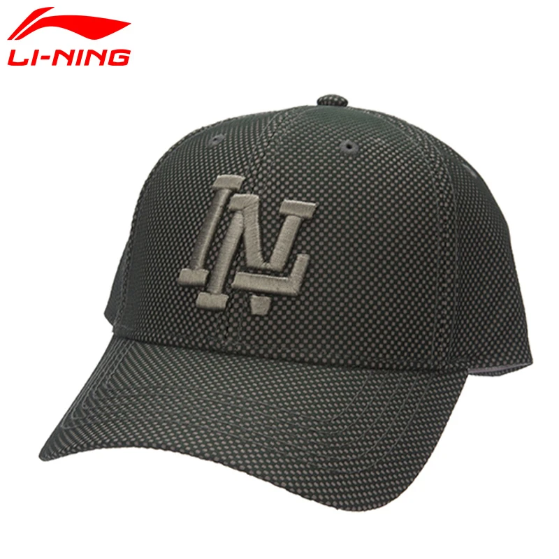 Кепка для бега Li Ning из полиэстера однотонная бейсболка тент lining li ning спортивные
