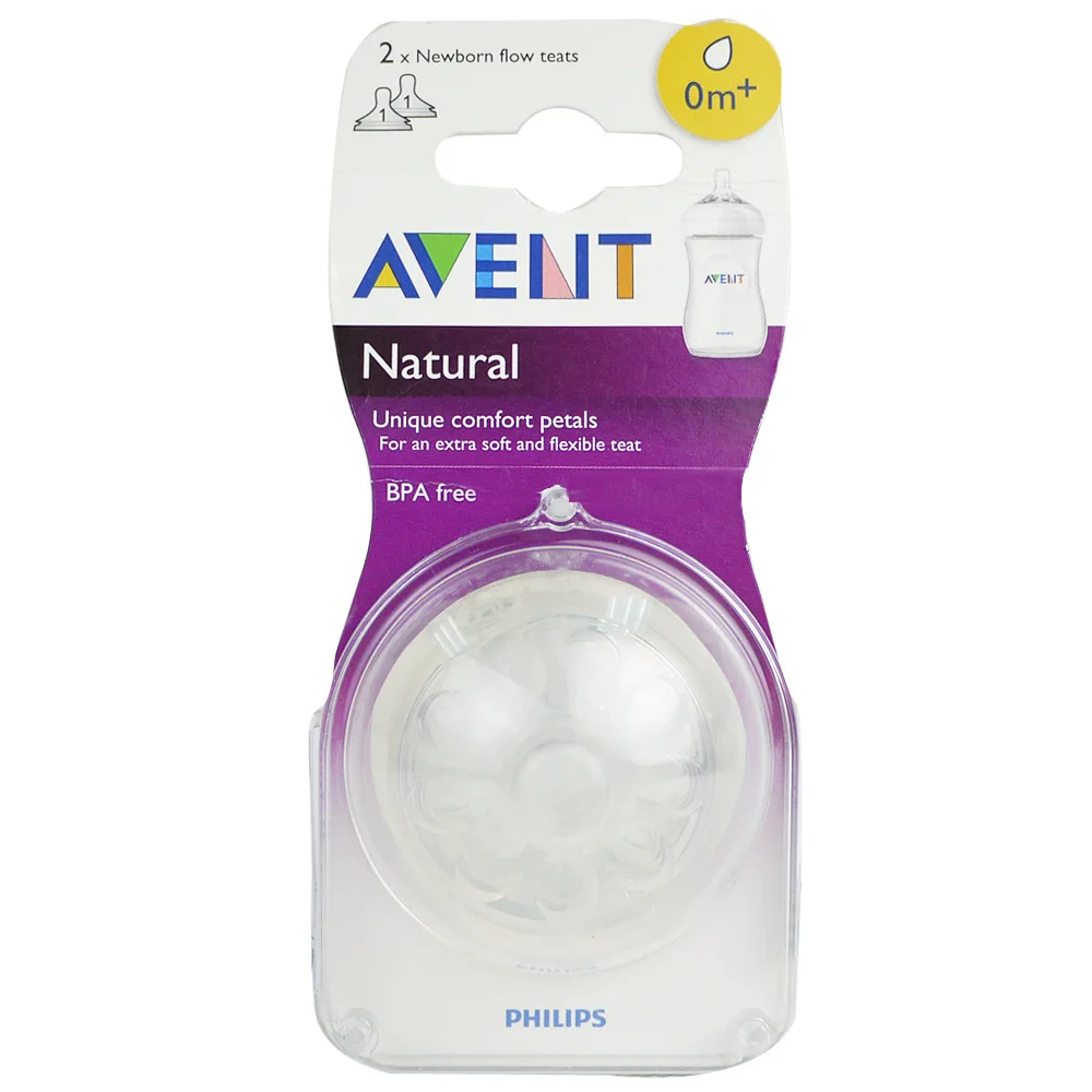 0M Avent Натуральная Детская Бутылочка Соска Avent бутылочка для кормления Соска AVENT бутылочка соска Air Flex или натуральный манекен BPA Free - Цвет: 0M