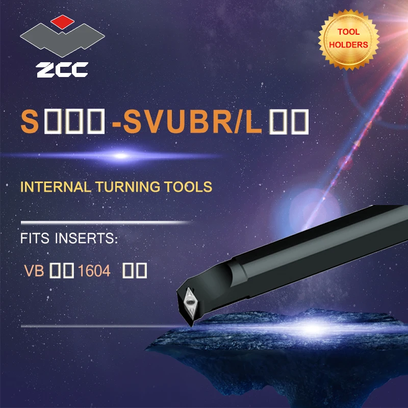

ZCC CNC lathe tool holder SVUBR/L tungsten carbide cutting tool plate tools holder for cnc lathe cutter internal turning tool