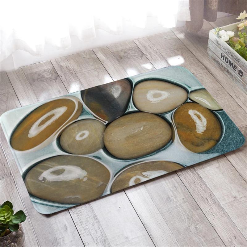 3D Cobble Stone ковер коврики для двери коврик кухни гостиной напольный