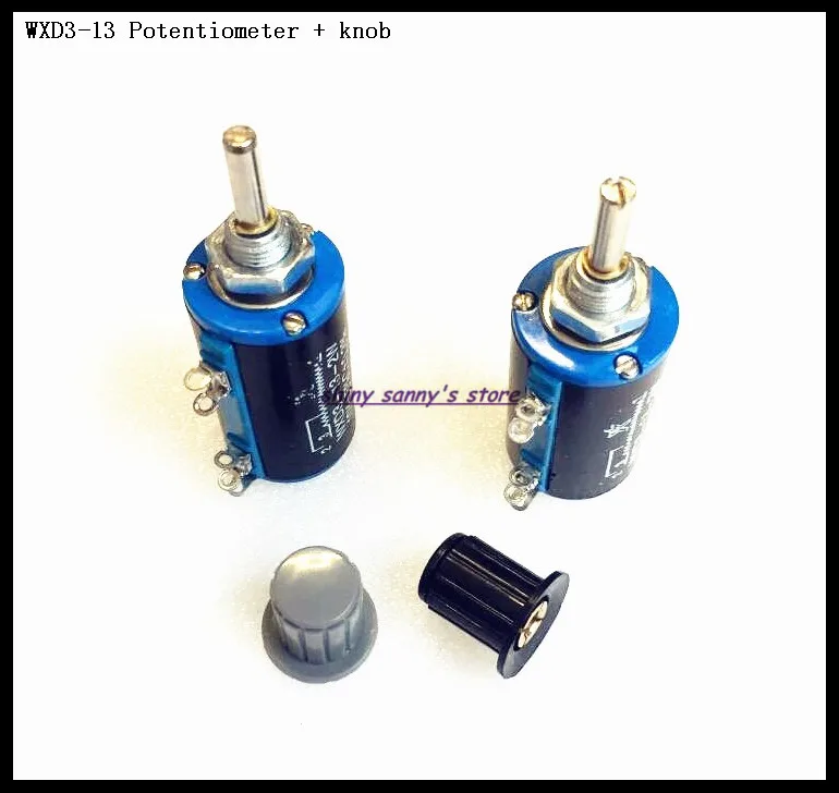 10 компл./лот WXD3 13 2W 5 6 K/6 8 K/10 K/22 K/33 K/47 K/100 K ohm мульти круг провод рану потенциометра +