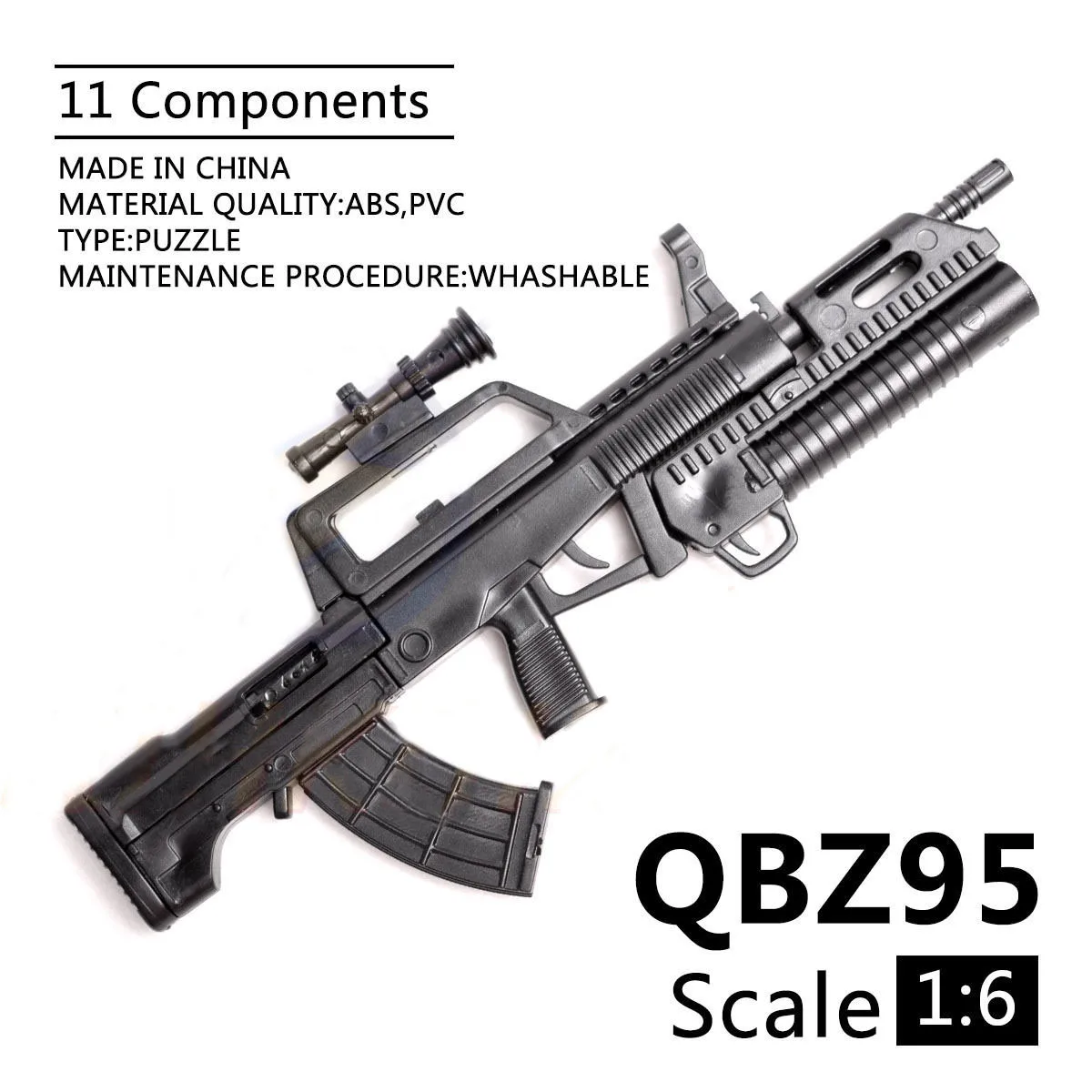 1/6 весы PUBG мобильный QBZ 95 винтовка Игрушечная модель пистолета сборки Пазлы