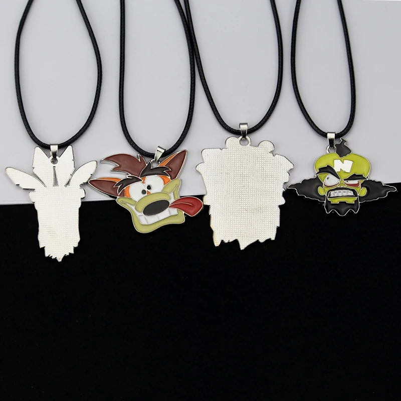 Ожерелье-чокер для женщин и мужчин кожаная цепь с изображением игрового аварии