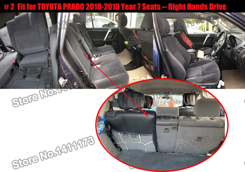 Чехол для сидения автомобиля, кожаный Стильный чехол для Toyota Prado, чехол для сидений автомобиля для правой руки, чехлы для сидений автомобиля, набор