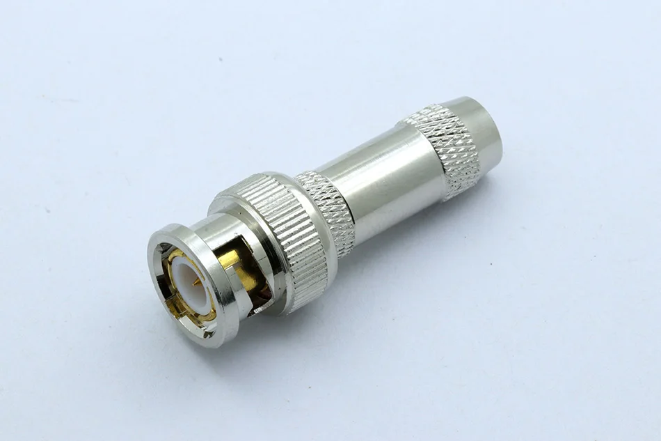 10 шт./лот сварки BNC Мужской Разъем припой обжимной разъем для RG58 кабель Q9 штекер для коаксиального кабеля