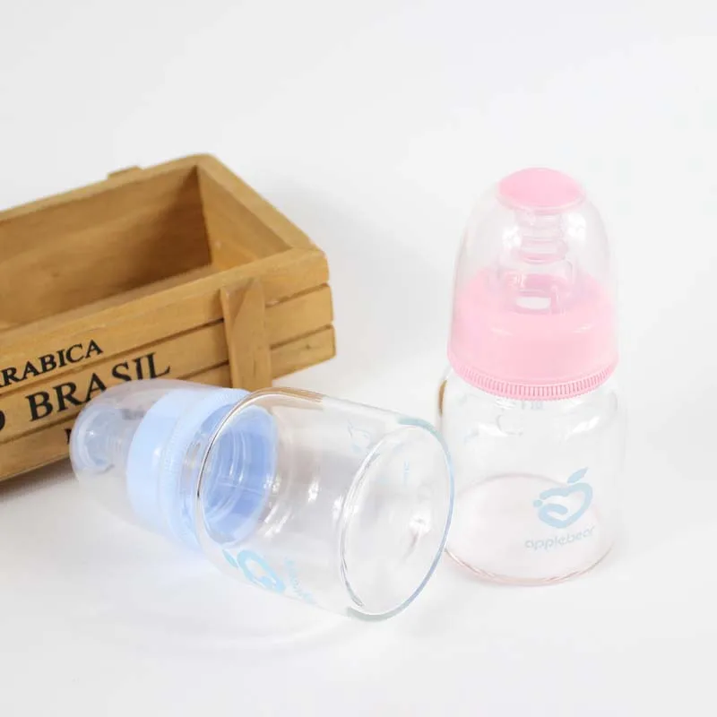 1 шт 60 мл 2 УЦ стандартные младенческие стеклянные бутылочки для кормления