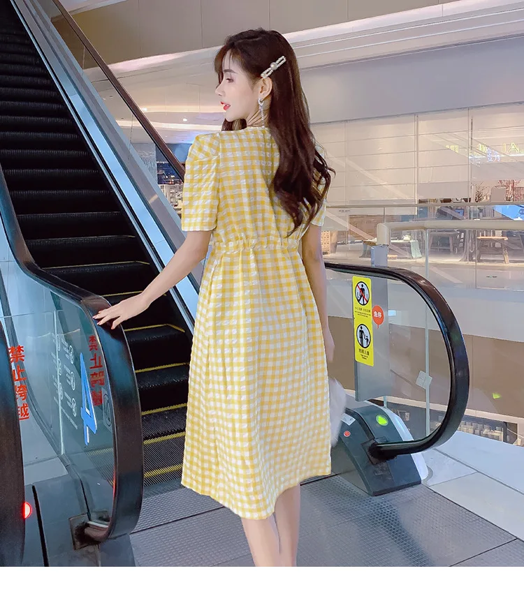 2020 летний наряд новый стиль серия Хань маленькое чистое и свежее плавистое