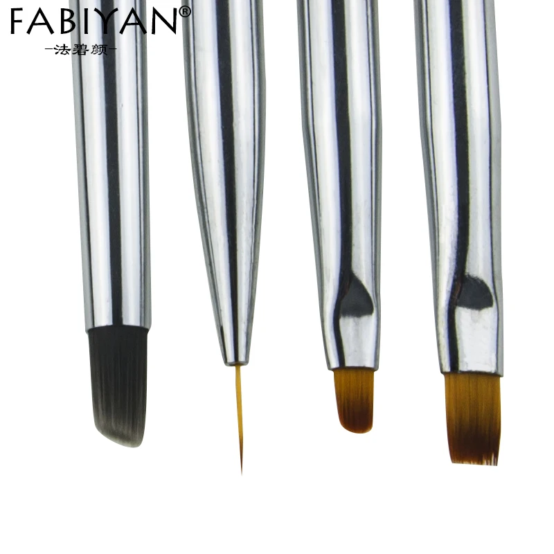 Подводка для рисования ногтей кисть резьбы по цветку градиентный плоский